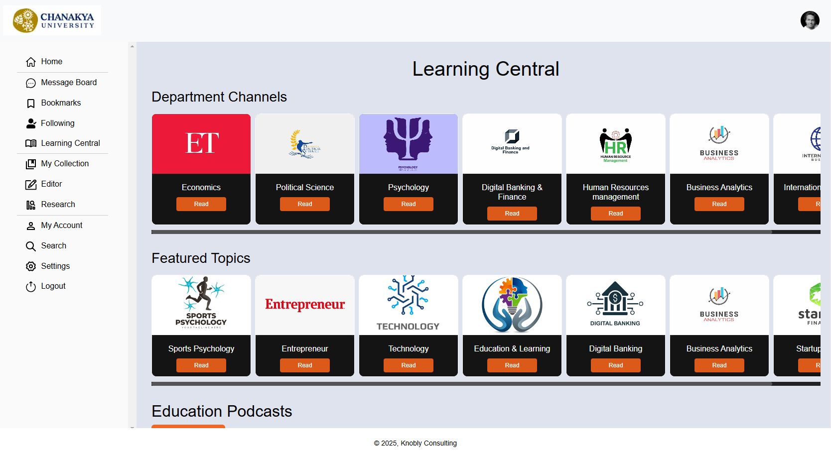 Learning Central
